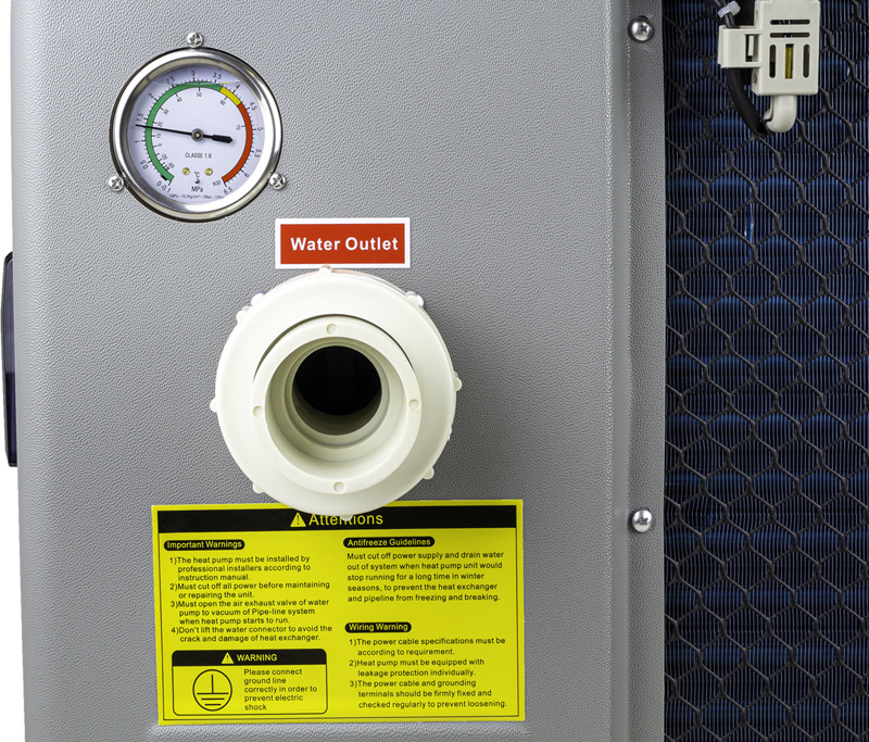 W'eau Full Inverter 21kW zwembad warmtepomp