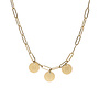 Gepersonaliseerde initialen ketting | 3 bedels
