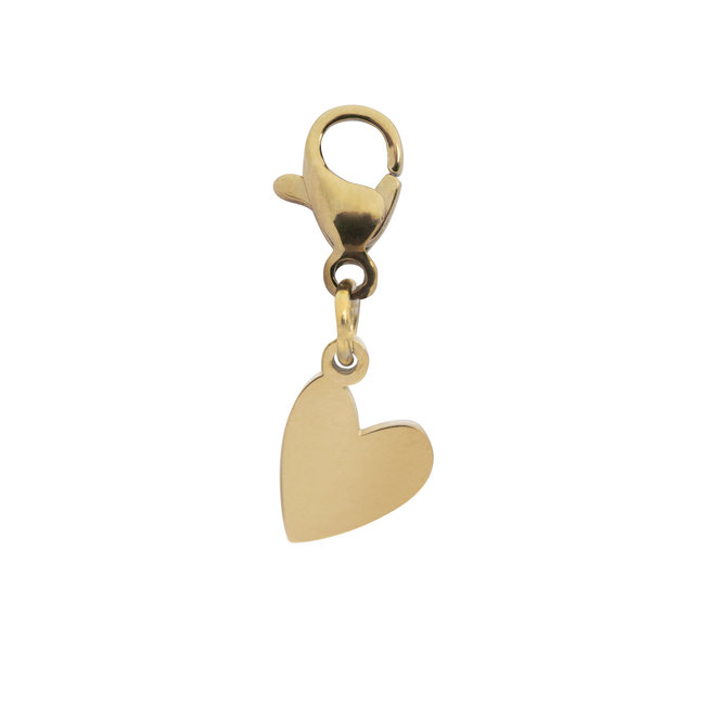 Charm heart goud PREORDER