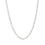 Ketting chain oval small zilver