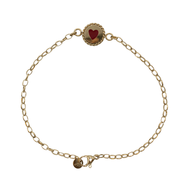 armband mae heart goud