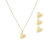 Gepersonaliseerde naam ketting heart small zilver - Copy