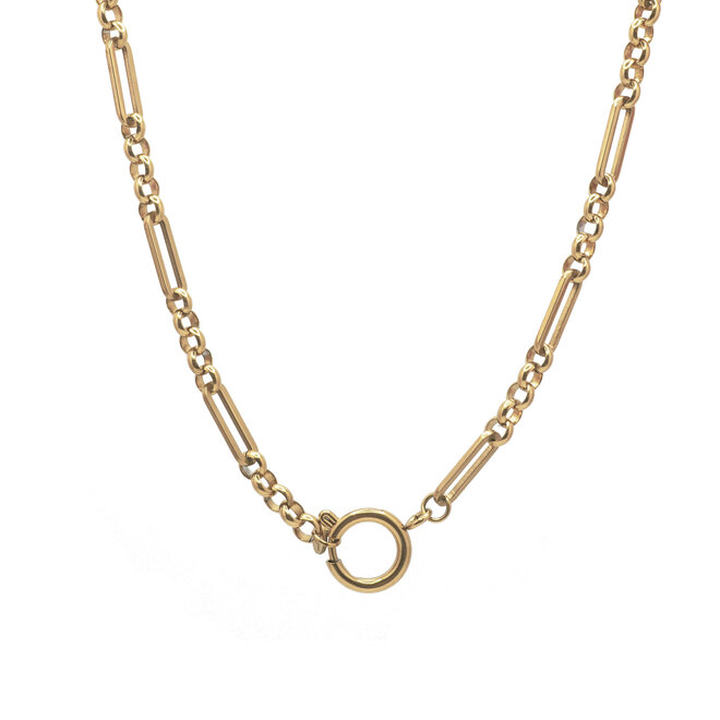 Ketting lock chain jasseron goud