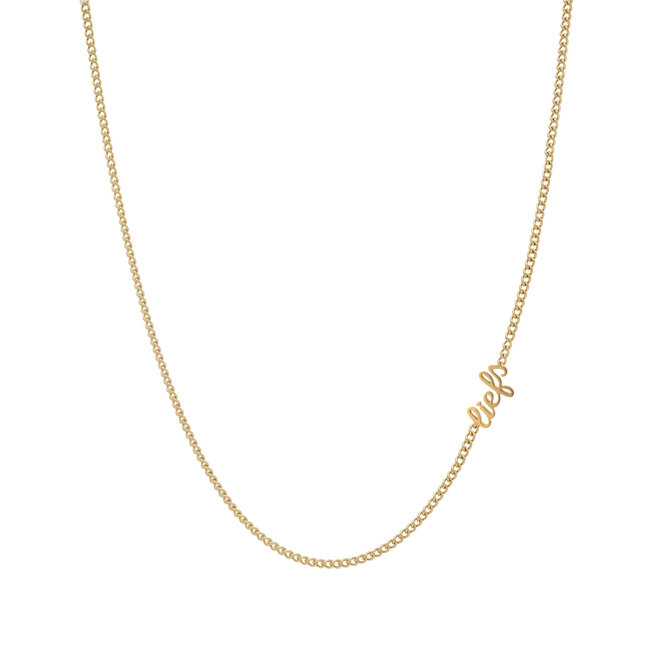 Ketting liefs goud