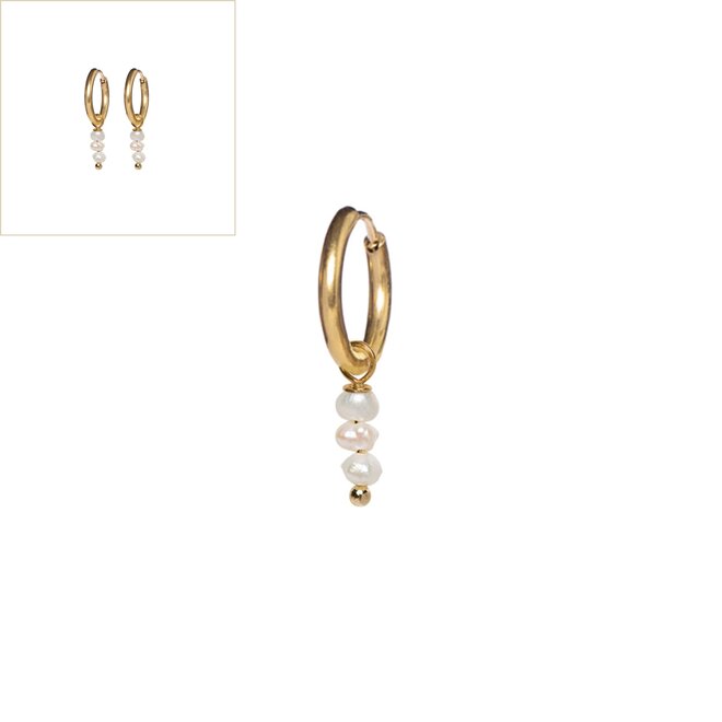 Oorringen juni (parel)