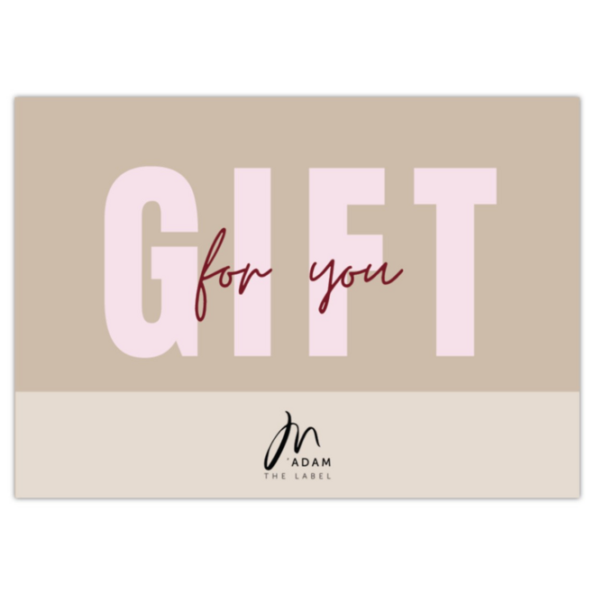 Cadeaubon (kies de waarde)