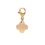 Charm clover mat oranje goud