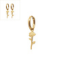 Oorring rose goud