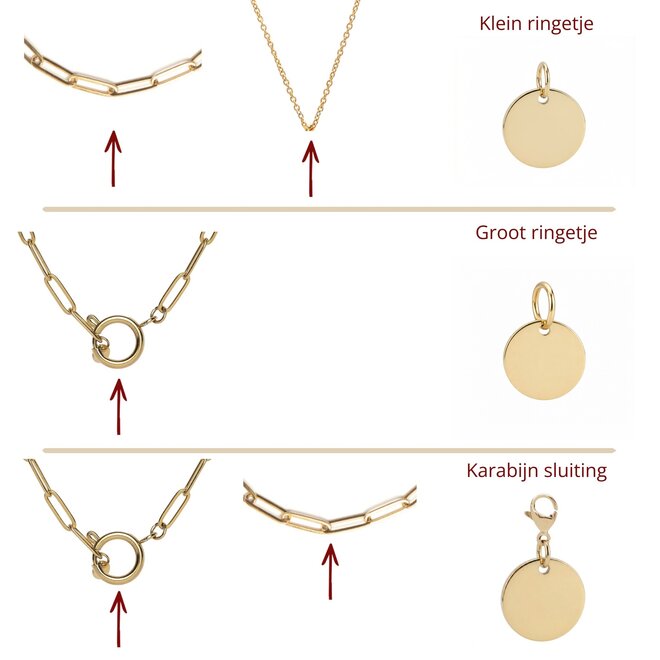 Gepersonaliseerde initialen bedel tag zilver