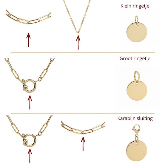 Gepersonaliseerde initialen bedel bar zilver