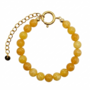 Armband charlie geel 8mm goud