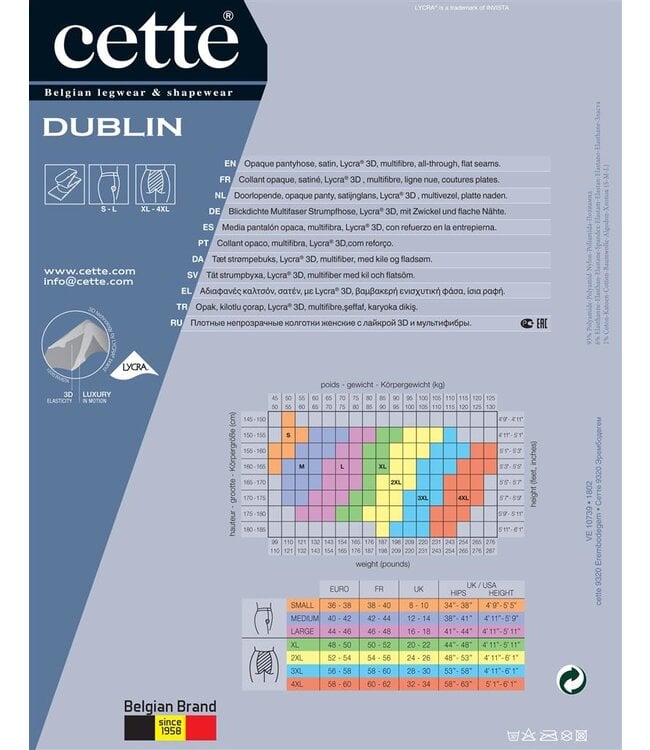 Cette Dublin Plus Size Panty