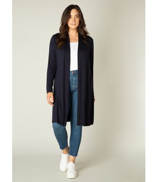 Base Level Curvy Base Level Curvy Ayla Cardigan Long (+ colors)