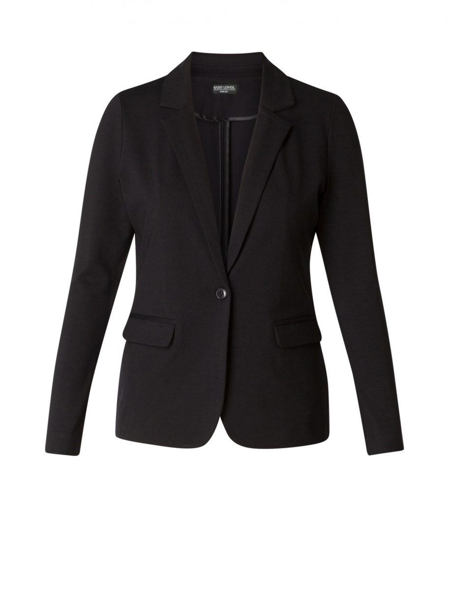 Base Level Curvy Aya Blazer - The FashionBash