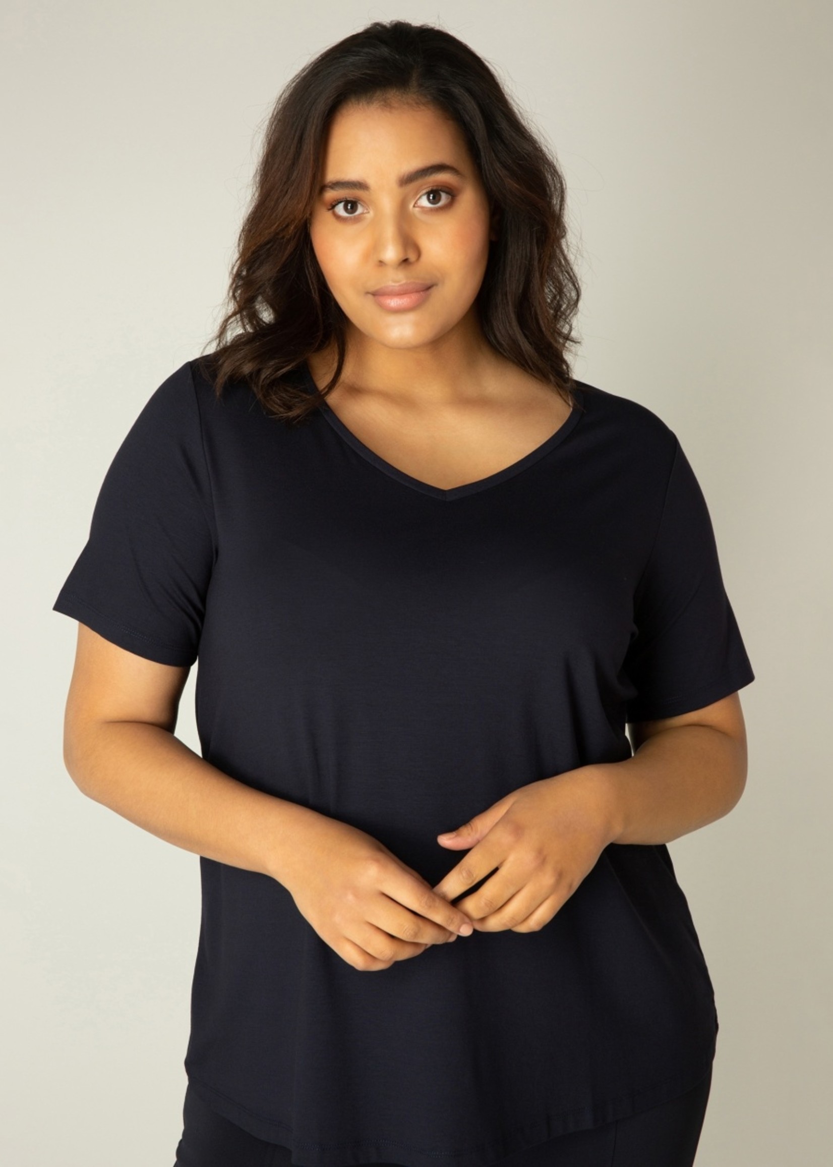 Base Level Curvy Alba Tshirt The FashionBash