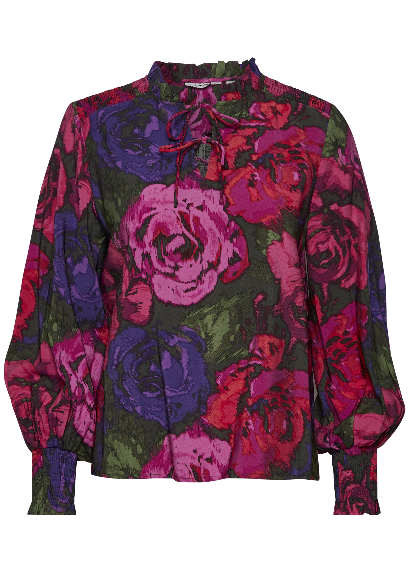 B.Young B.Young Bine Smock Blouse