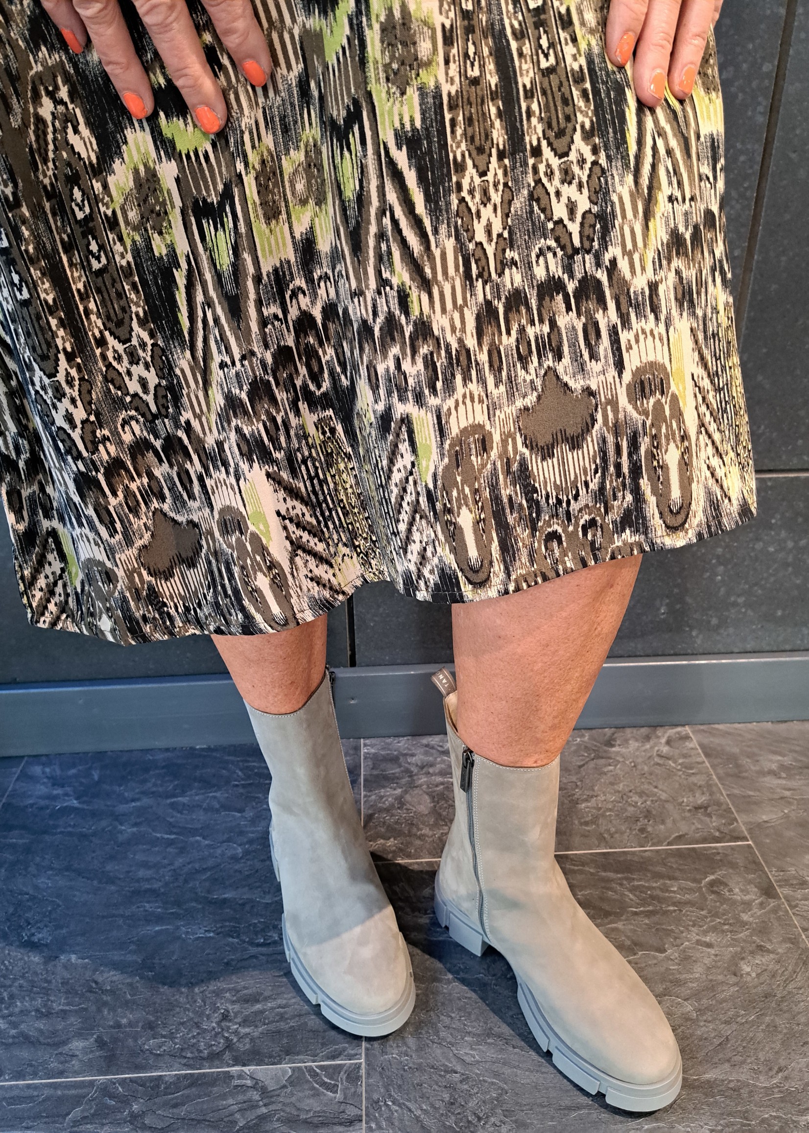 Tango Romy Nubuck Grey - The FashionBash