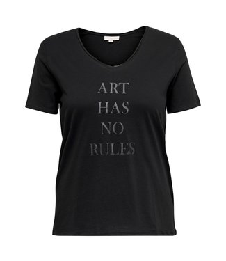 Only Carmakoma Only Carmakoma Quote Tee Art