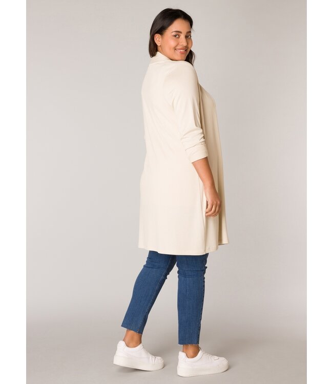 Base Level Curvy Ayla Cardigan Long