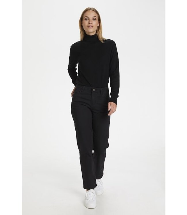 Kaffe Astrid Roll Neck Black