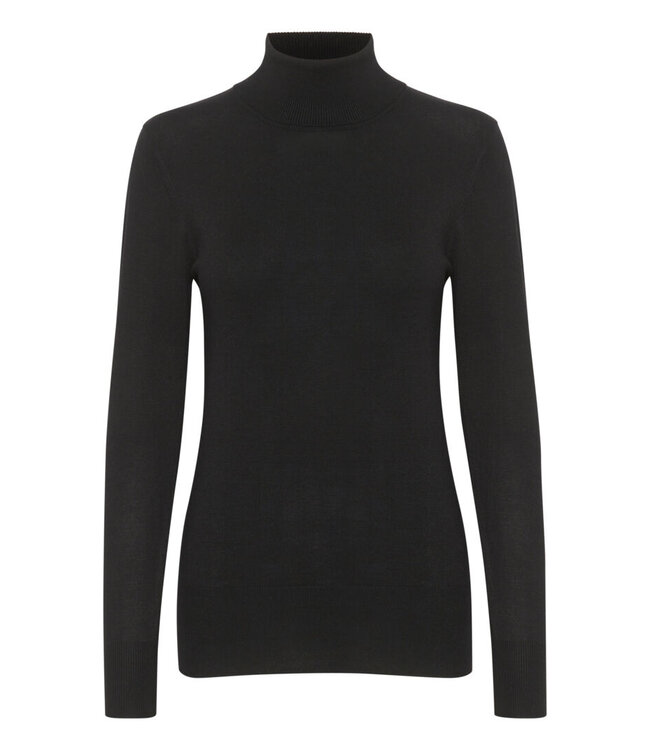 Kaffe Astrid Roll Neck Black