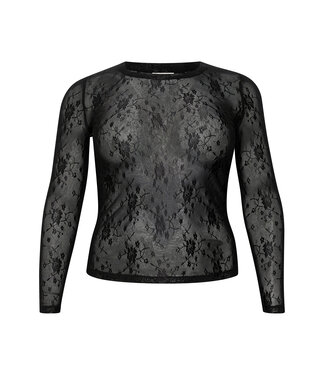 Kaffe Curve Kaffe Curve Nikoline Top Black