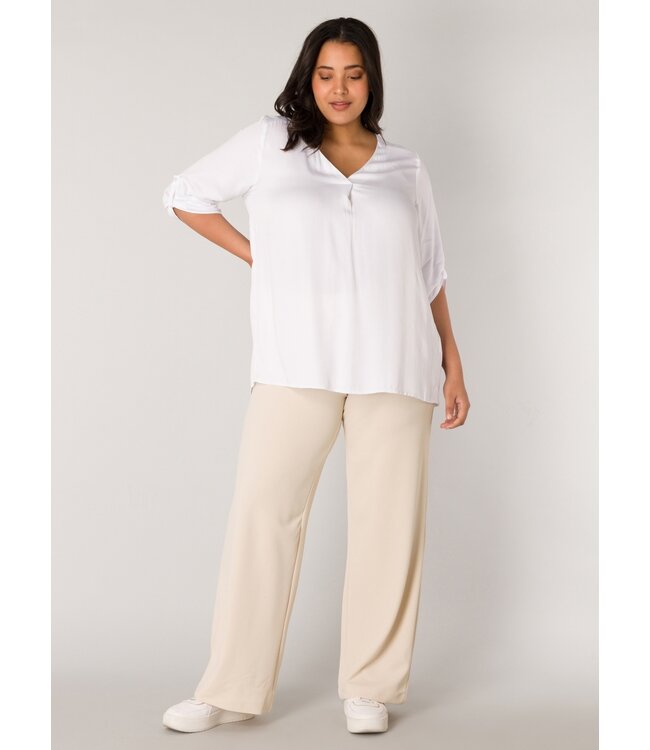 Base Level Curvy Yanina Blouse