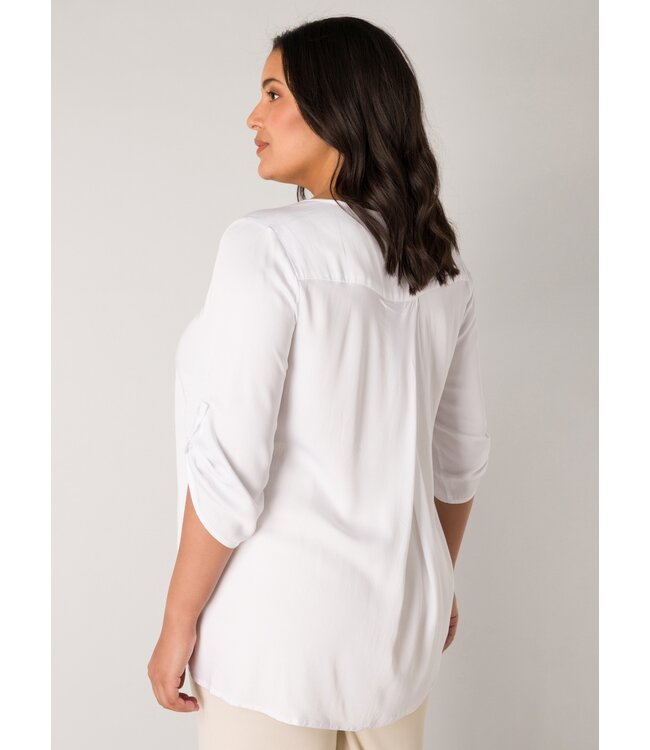 Base Level Curvy Yanina Blouse