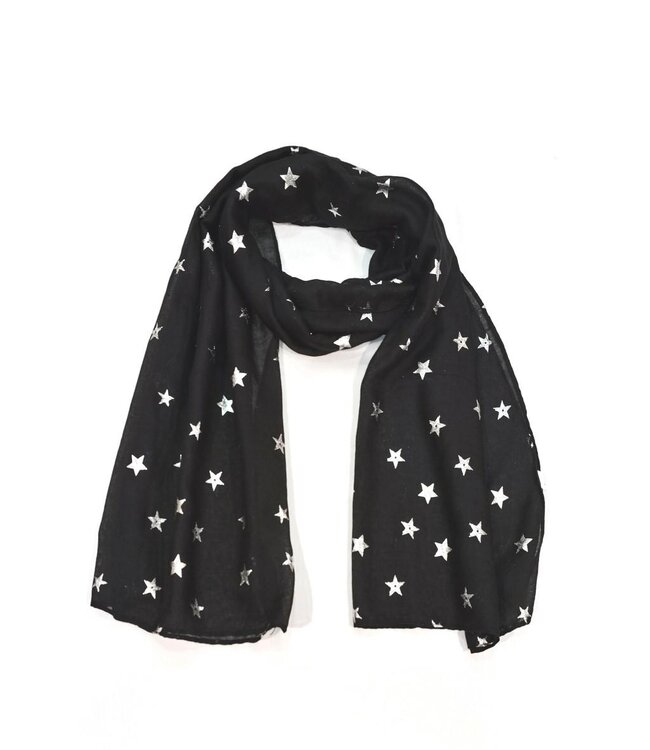 Silver Stars Scarf