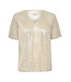 Kaffe  Sand Silver Sequins Blousetop