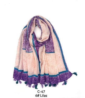 Purple Candy Scarf