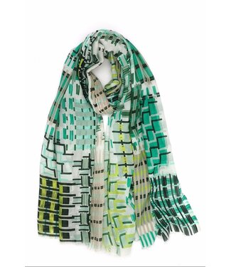 Retro Green Scarf