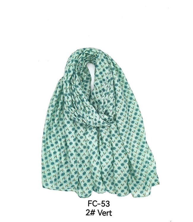 Sparkling Green Scarf