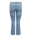 Only Carmakoma Sally Flared Jeans