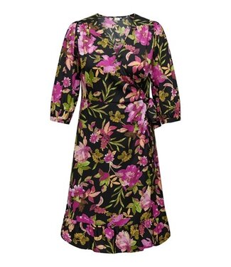 Only Carmakoma Only Carmakoma Livia Wrap Dress Flower