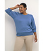 Kaffe Curve Loni 3/4 Sleeve Pullover Ultramarine