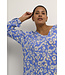 Kaffe Curve Ami Tunic Ultramarine