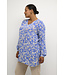 Kaffe Curve Ami Tunic Ultramarine