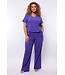 Exxcellent Jada Pants Bright Purple