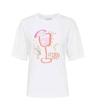 Kaffe Kaffe Mira T-shirt Lemon Drop