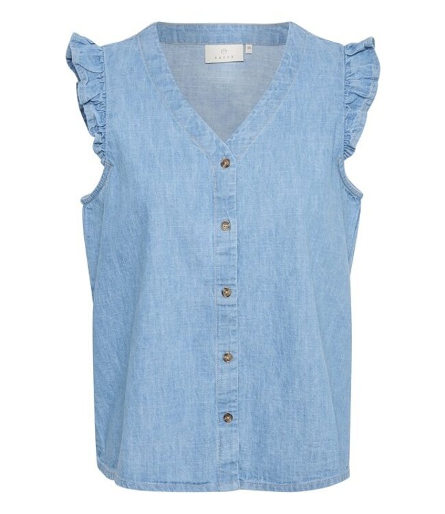 Kaffe Louise Denim Top