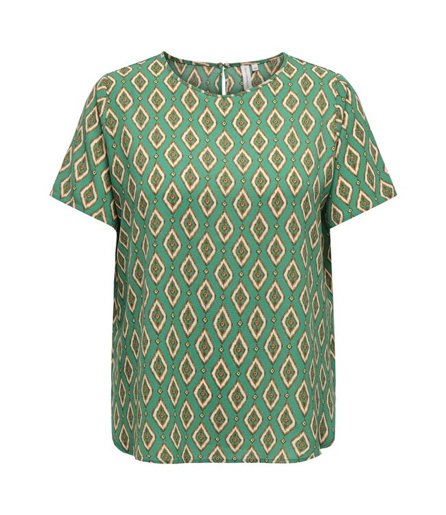 Only Carmakoma Green Blouse Top