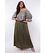 Exxcellent Pip Skirt Washed Green