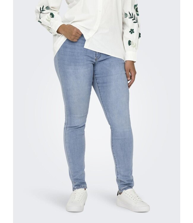 Only Carmakoma Rose Jeans Light Blue Denim