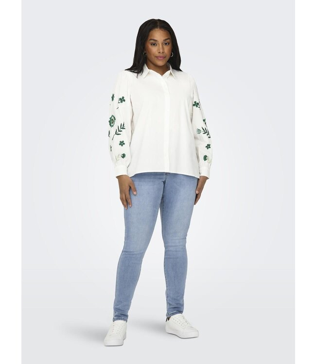 Only Carmakoma Rose Jeans Light Blue Denim