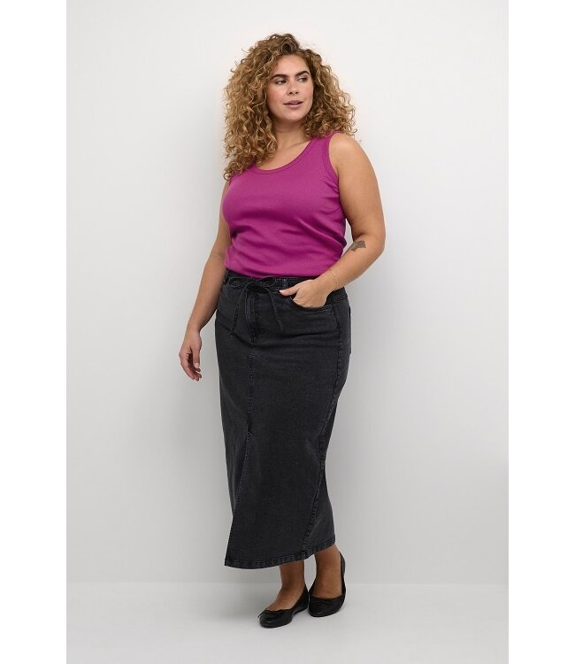 Kaffe Curve Carina Tank Top Festival Fuchsia