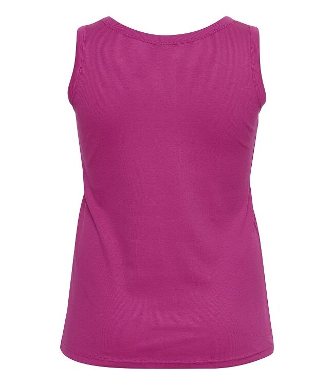 Kaffe Curve Carina Tank Top Festival Fuchsia