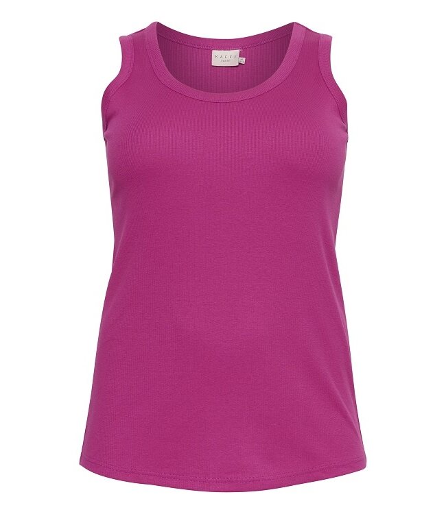 Kaffe Curve Carina Tank Top Festival Fuchsia