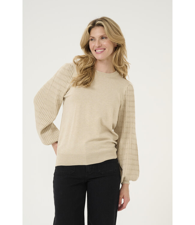Kaffe Nanna Pullover Feather Gray