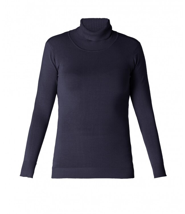 Base Level Curvy Yuena Pull Dark Blue